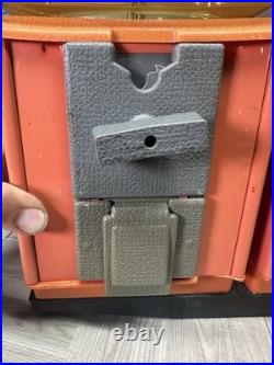 Vintage Harley Davidson Double Gumball Machine 25 Cent Riding Antique Working