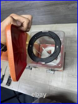 Vintage Harley Davidson Double Gumball Machine 25 Cent Riding Antique Working