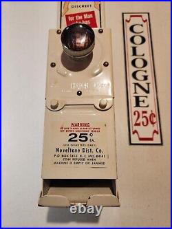 Vintage Harmon Condom Vending Machine GREAT GRAPHICS! LOOK
