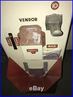 Vintage Hawkeye 1950s Popcorn Warmer 10 Cent Coin Vending Machine LOCAL PICK UP