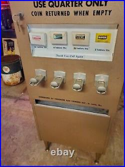Vintage Headache Coin Operated Vending Machine