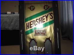 Vintage Hershey's one cent candy vending machine