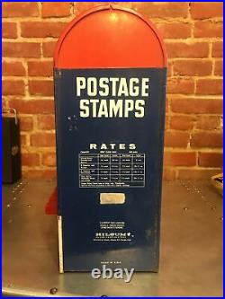 Vintage Hilsum Coin-op Vend-a-stamp Vs-5 Postage Vending