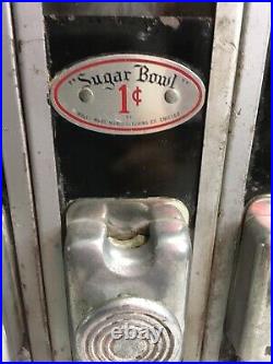 Vintage Holli Ware Sugar Bowl Candy Machine 1 Cent