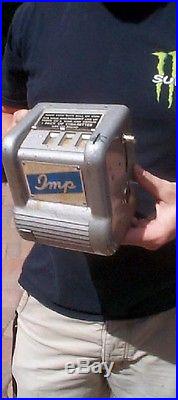 Vintage IMP Trade Stimulator Cigarette Slot Vending Machine 1 cent Gumball