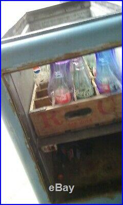 Vintage Ideal 50'sSlider Pepsi Machine Dispenser Cola Soda Pop