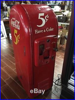 Vintage Jacobs 160 Coke Machine coca cola sign 44 cavalier 72 vendo 81 26 jsc