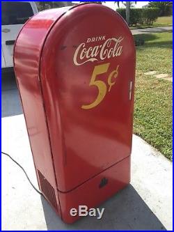 Vintage Jacobs 160 Coke Machine coca cola sign 44 cavalier 72 vendo 81 26 jsc