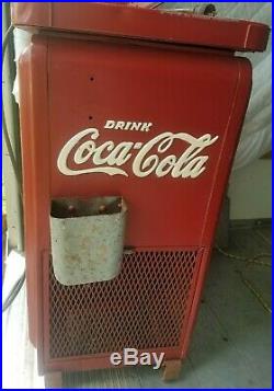 Vintage Junior Spin Top Coca-cola Machine