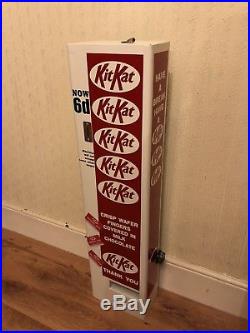 Vintage Kit Kat vending machine. 1950/1960s 100% Fully Restored Working Order