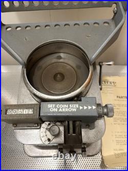 Vintage Klopp Coin Counter Manual Commercial Vending Machine Arcade