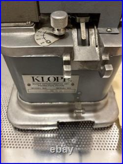 Vintage Klopp Coin Counter Manual Commercial Vending Machine Arcade