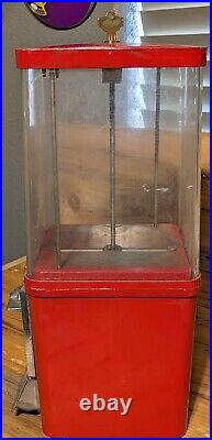Vintage Komet King 10 Cent Vending Gumball Peanut Candy Machine