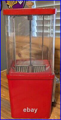 Vintage Komet King 5 Cent Vending Gumball Peanut Candy Machine