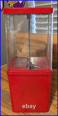 Vintage Komet King 5 Cent Vending Gumball Peanut Candy Machine