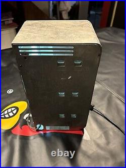 Vintage Kool Cigarette Steel Vending Machine Lights Up Table Top / Wall Mounted
