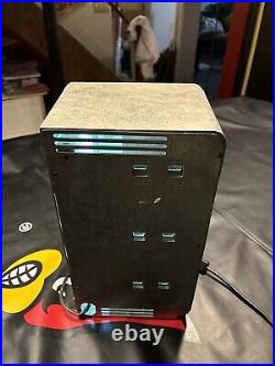 Vintage Kool Cigarette Steel Vending Machine Lights Up Table Top / Wall Mounted