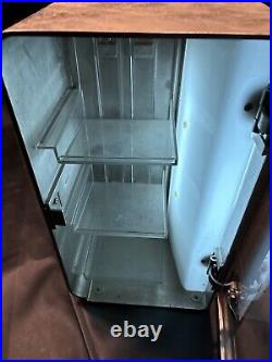 Vintage Kool Cigarette Steel Vending Machine Lights Up Table Top / Wall Mounted