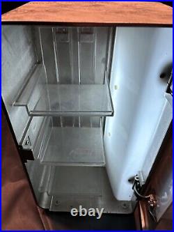 Vintage Kool Cigarette Steel Vending Machine Lights Up Table Top / Wall Mounted