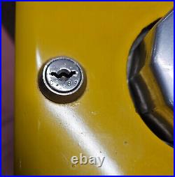 Vintage Kopper King 1 cent tab gum machine vendor, vending machine, coin-op