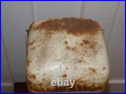 Vintage Kotex Sanitary Knapkin Metal Embossed Wall Dispenser