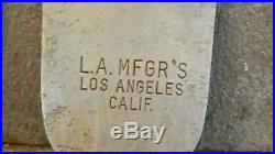 Vintage L. A. MFGR'S SUN 5 Cent Gumball / Peanut Machine, Los Angeles Mfg
