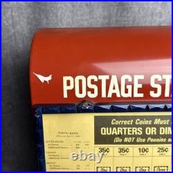 Vintage L. Steiner Stampak Inter-American Stamp Vending Machine Coin Operated