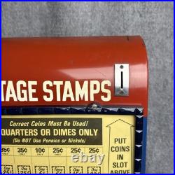 Vintage L. Steiner Stampak Inter-American Stamp Vending Machine Coin Operated