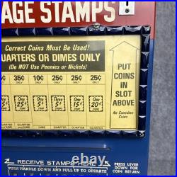 Vintage L. Steiner Stampak Inter-American Stamp Vending Machine Coin Operated