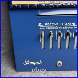 Vintage L. Steiner Stampak Inter-American Stamp Vending Machine Coin Operated