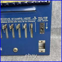 Vintage L. Steiner Stampak Inter-American Stamp Vending Machine Coin Operated
