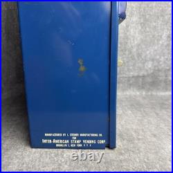 Vintage L. Steiner Stampak Inter-American Stamp Vending Machine Coin Operated