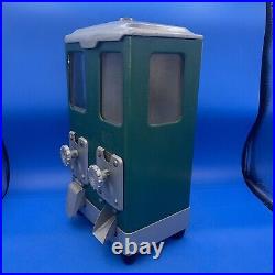 Vintage Lawrence Mfg Co. Chicago 5 Cent Double Peanut Gumball Machine For Parts