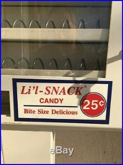 Vintage Li'l Snack Vending Candy Machine with Keys