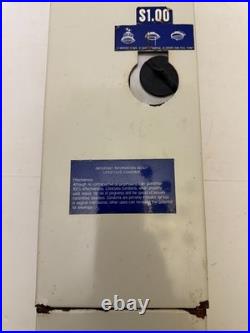 Vintage Life Styles Metal Condom Machine Coin Operated Bar Gas Station