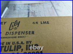 Vintage Lily-Tulip Inc Cup Dispenser 44 LME New Old Stock NOS Hammer Paint