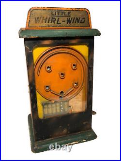 Vintage Little Whirl Wind Coin Operated Machine (No Key)