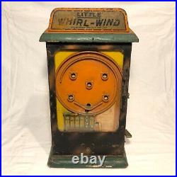 Vintage Little Whirl Wind Coin Operated Machine (No Key)