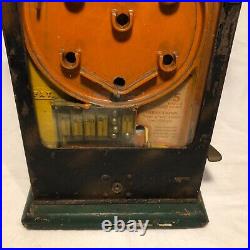 Vintage Little Whirl Wind Coin Operated Machine (No Key)