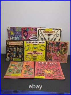 Vintage Lot(8) Gumball Vending Bubble Gum Machine Display Card Prize Toy SEALED