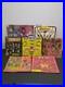 Vintage Lot(8) Gumball Vending Bubble Gum Machine Display Card Prize Toy SEALED