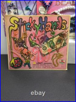 Vintage Lot(8) Gumball Vending Bubble Gum Machine Display Card Prize Toy SEALED