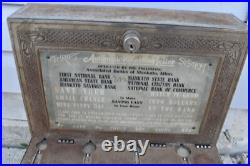 Vintage MANKATO MN Coin Operated Automatic Receiving Teller Change Coin Machine