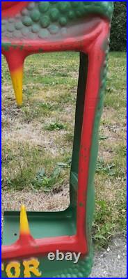 Vintage MONSTOR Vendall 1988 Vending Machine Frame Shell Cover Monster Horror