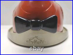 Vintage Mallard Duck Carousel Industries Gumball Machine Glass Globe LB/Orange