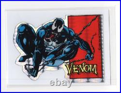 Vintage Marvel Comics Venom 1994 Vending Machine Die Cut Sticker Prism Holo RARE