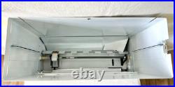 Vintage Medical Center Coin Operated Metal Vending Machine Countertop Dispenser