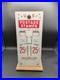 Vintage Metal US Mail Postage Stamp Vending Machine Dispenser Coin 25/25 Cent