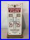 Vintage Metal US Mail Postage Stamp Vending Machine Dispenser Coin 25/25 Cent