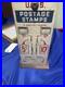 Vintage Metal US Mail Postage Stamps Vending Machine Dispenser 5&10 Cent Stamps